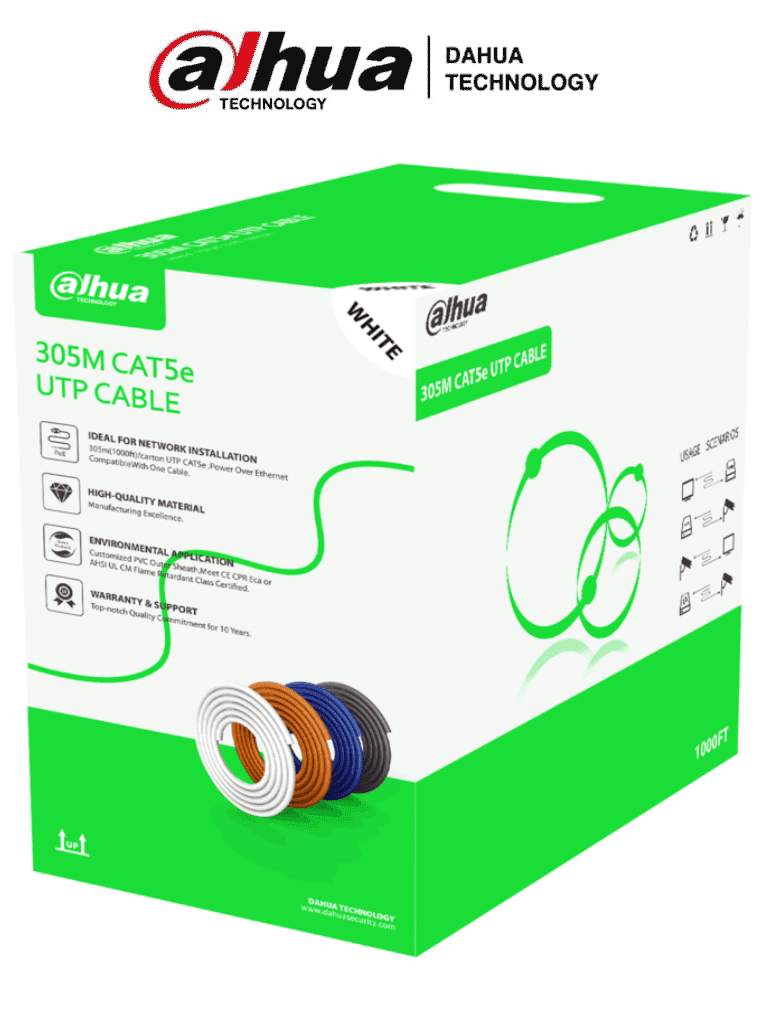 BOBINA DE CABLE UTP CAT5e/ CCA