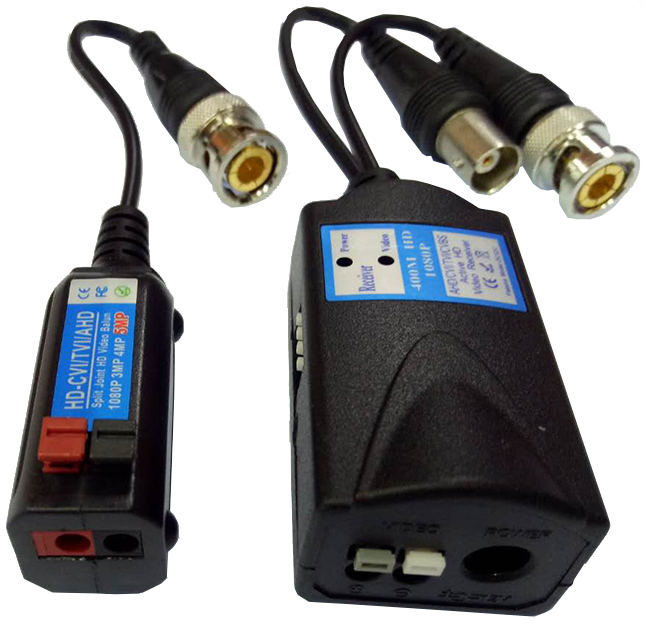 VIDEO BALUN ACTIVO, 2MPX HASTA 400M