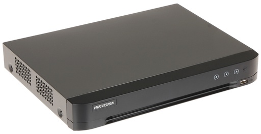 [iDS-7208HUHI-M1/X] DVR 8 CANALES 8MPX LITE, CON SOPORTE DE DISCO DURO DE HASTA 4TB, COMPRESIÓN DE VIDEO H.265+, COMPATIBLE CON HIK-CONNECT, P2P, DYNDNS, TECNOLOGÍA ACUSENSE.